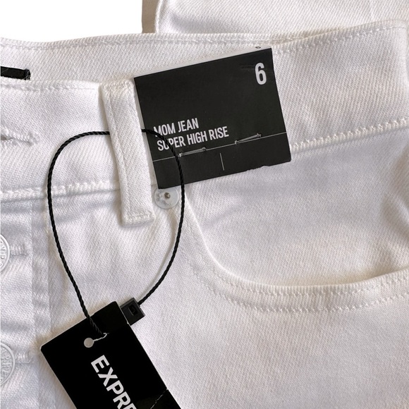 Express Mom Jean Super High Rise NWT - Picture 3 of 4